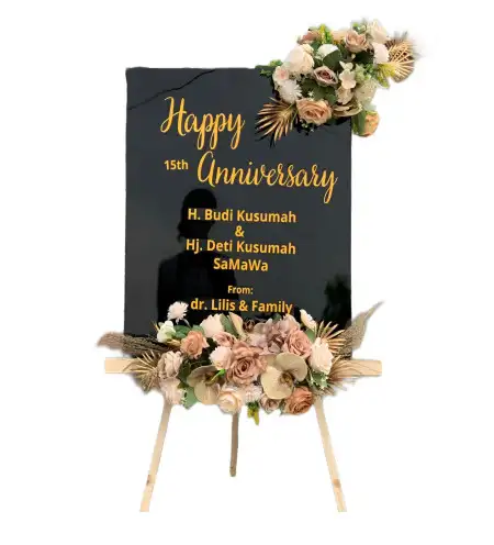 Papan Bunga Akrilik Cinyawang
